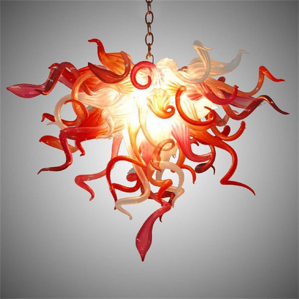 contemporary nordic pendant lights lamp chandelier interior lighting crystal hand blown glass chandeliers bedroom decoration